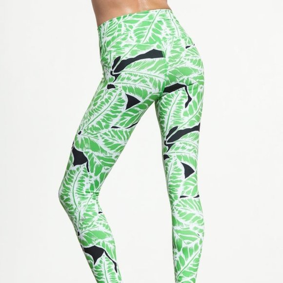 ALO Yoga Pants - Alo Yoga Palm Springs Airbrush Printed Leggings
